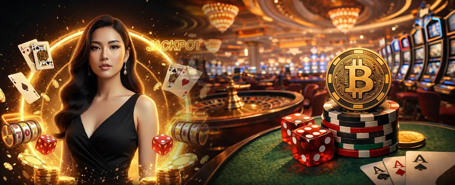 okplay Live Casino Table with Professional Dealer